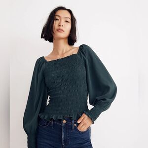 Madewell Top SM Cottagecore Whimsigoth Dark Academia Romantic Castlecore Fairy